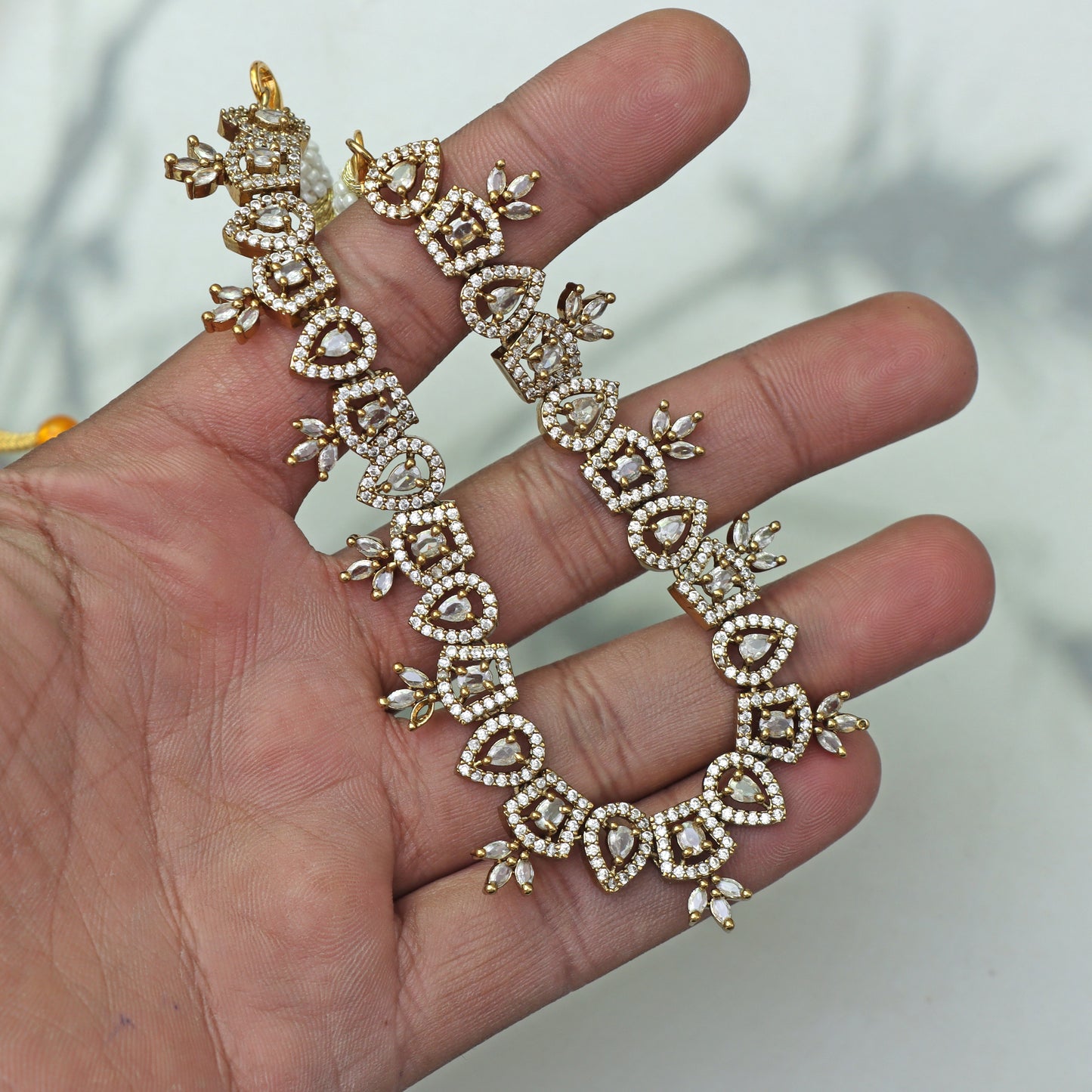 Dazzling Pearl and Crystal Set