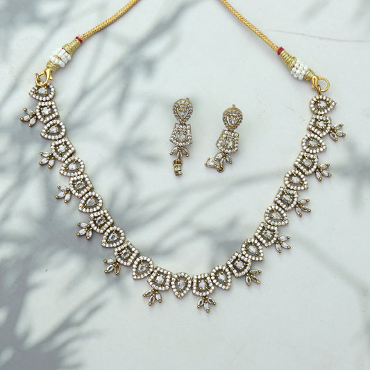 Dazzling Pearl and Crystal Set