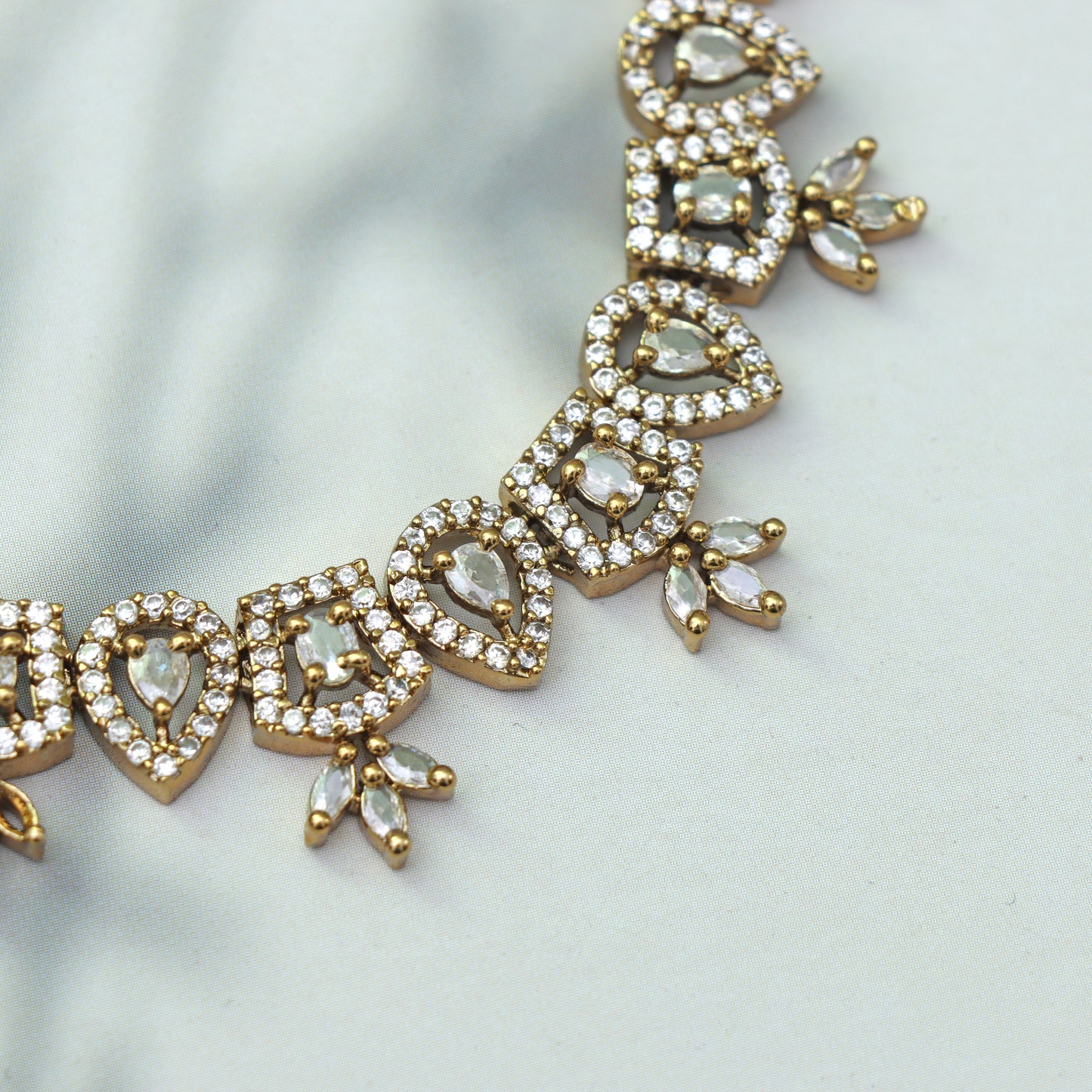 Dazzling Pearl and Crystal Set