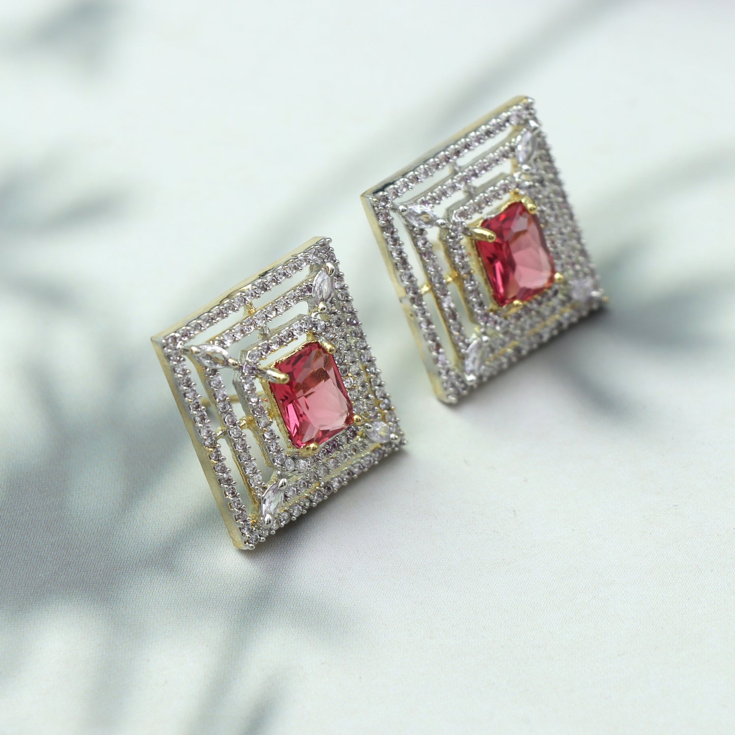 Square Blossom Studs