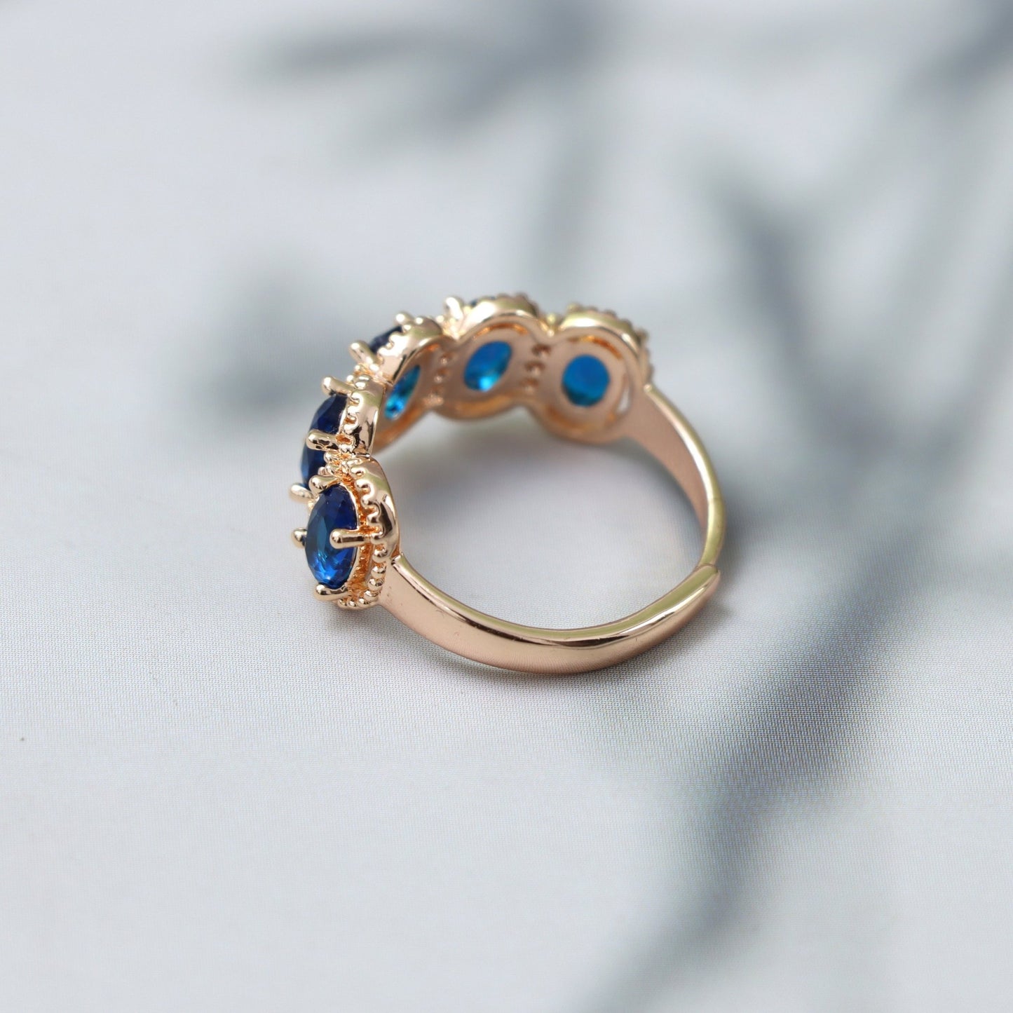 Royal Blue Harmony Ring - SHILPRATNAA